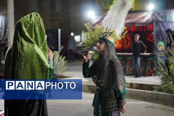 چهارمین سال برگزاری مراسم تعزیه‌خوانی گروه «عشاق‌الحسین» در اردکان