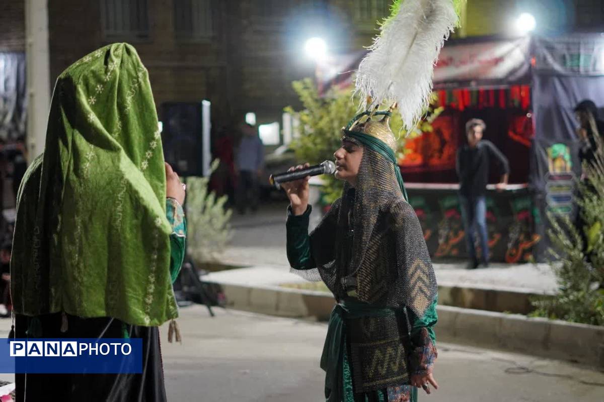 چهارمین سال برگزاری مراسم تعزیهخوانی گروه «عشاقالحسین» در اردکان