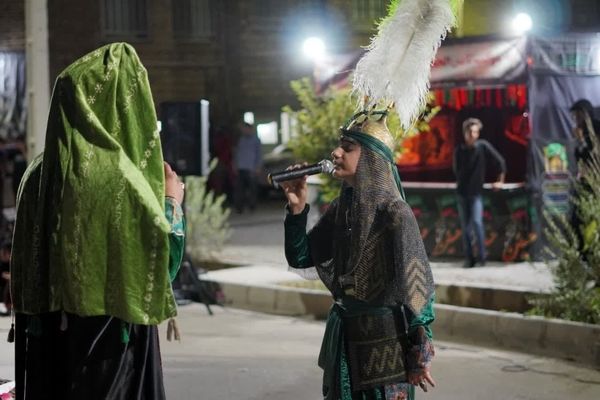 چهارمین سال برگزاری مراسم تعزیه‌خوانی گروه «عشاق‌الحسین» در اردکان