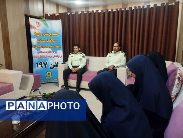 تقدیر دانش‌آموزان از تلاش‌های پلیس در هفته نیروی انتظامی