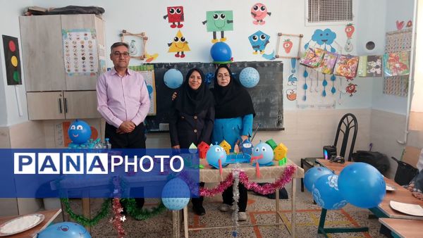 جشن آب‌‌ در‌ دبستان‌ شهید‌ دیالمه‌