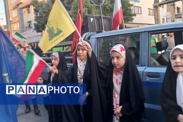 جشن بزرگ پیروزی رزمندگان اسلام در نبرد علیه رژیم صهیونیستی و آمریکای جنایتکار در شهرستان قروه