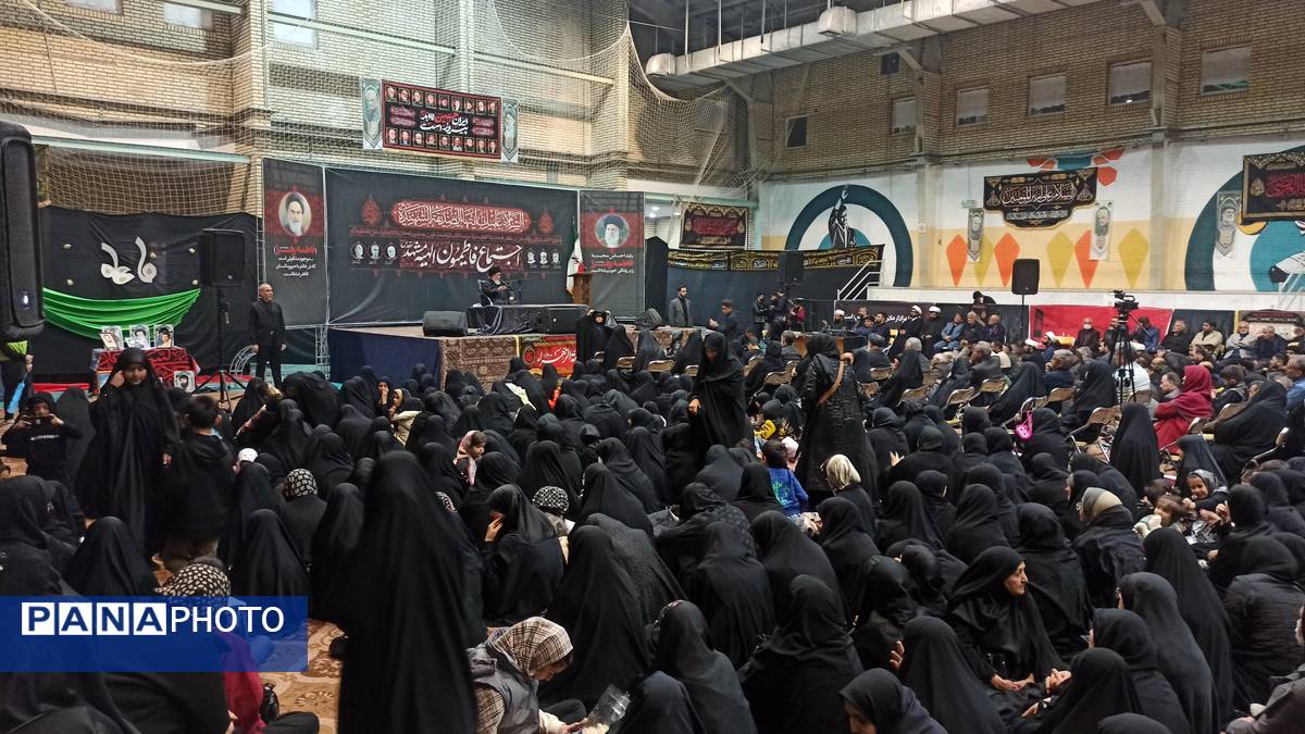 اجتماع عظیم فاطمیون در سالن شهدای شهرداری مشهد مقدس 