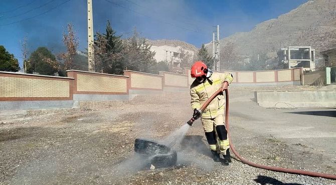 برگزاری مانور زلزله در مدرسه دانش سی سخت