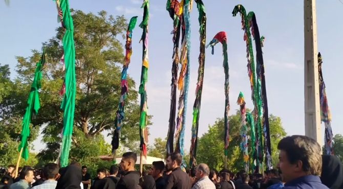 عزاداری دهه دوم محرم‌الحرام در شهرستان بروجن