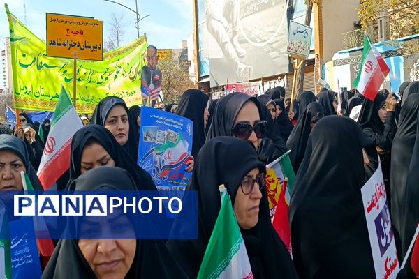 حماسه باشکوه یوم ا... ۱۳ آبان در استان اردبیل 