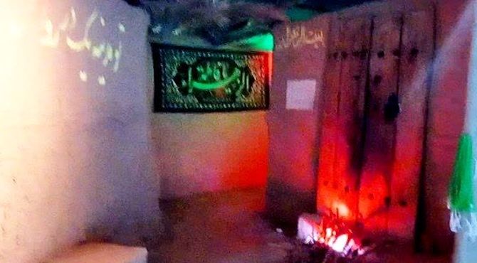 نمایشگاه کوچه‌های مدینه در شهیدیه میبد