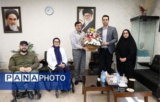 دیدار صمیمانه قهرمانان پارالمپیکی با رییس کمیته ملی پارالمپیک
