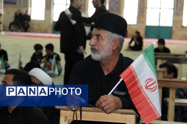 مراسم یادبود شهدای جنگ تحمیلی رژیم صهیونیستی علیه ایران