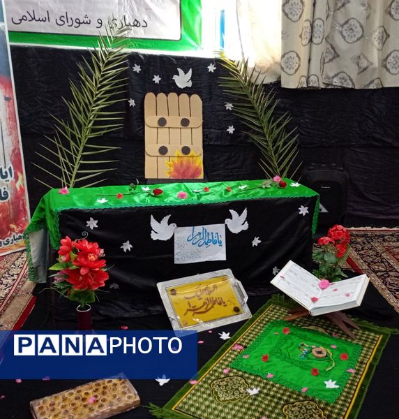 آیین سوگواری دهه فاطمیه در خلیل آباد