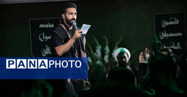 سوگ نوجوانان البرزی در شب علی‌اصغر(ع)؛ ناله‌های بی‌کلام در هیات‌الرضا 