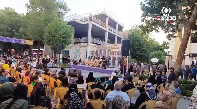 گزارشی به مناسبت هفته فرهنگی اصفهان در چهارباغ عباسی