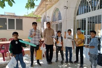 ساخت گلایدر تجربه علمی دانش‌آموزان فارسان