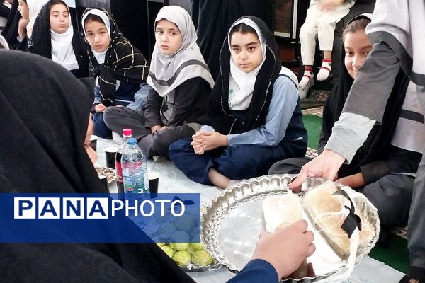 مراسم سوگواری ایام فاطمیه در دبستان موسی‌بن‌جعفر(ع) بهارستان‌دو