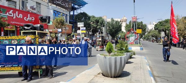 برگزاری مراسم عزاداری اربعین حسینی  در شیروان