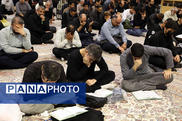 حرم کریمه اهل بیت در  شام شهادت حضرت زهرا(س)