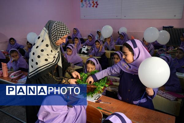 جشن میلاد حضرت زینب(س) با حضور مادر پرستار در دبستان علویان بهارستاندو