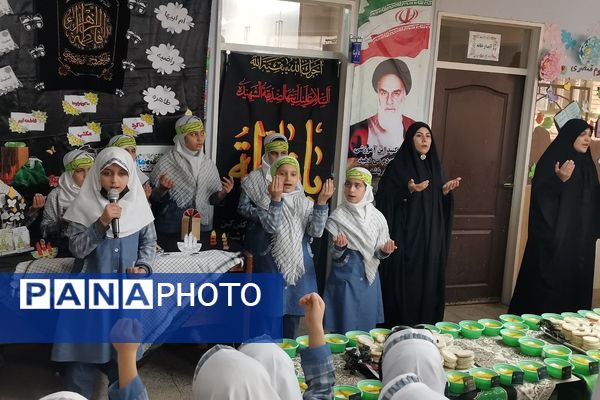 جلوه‌های عشق و ماتم فاطمی دانش‌آموزان ورامینی