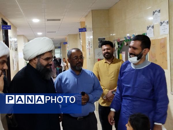 استقرار پزشکان جهادی در شهرستان بندر لنگه 