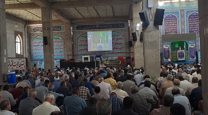 نماز جمعه در آخرین جمعه ماه محرم 