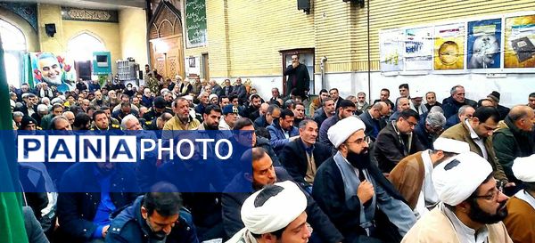 مراسم گرامیداشت سالروز نهم دی ماه در ملایر