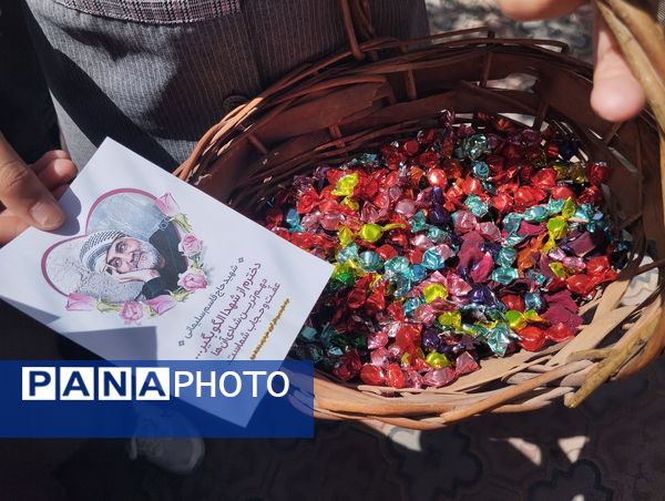 مراسم باشکوه یادبود شهدای خدمت در مسجد امام علی (ع) شهرستان باخرز 