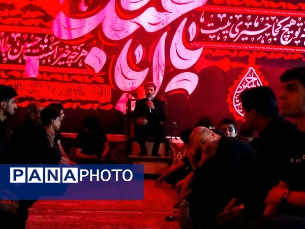 شور حسینی در هیئت شاهزاده قاسم ابن الحسن روستای فدافن