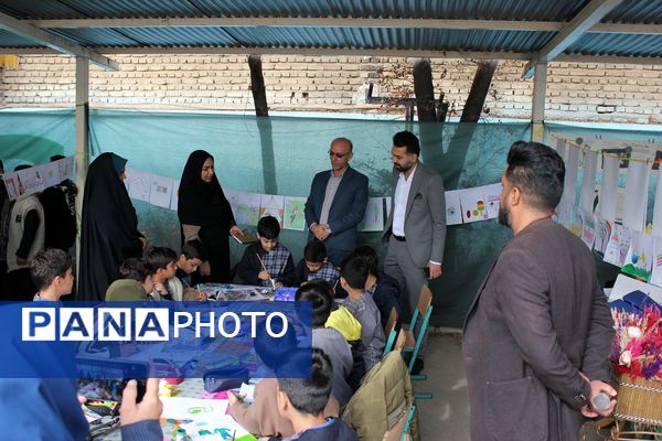  افتتاح جشنواره «امید فردا» در مدرسه شاهد ده دی ورامین