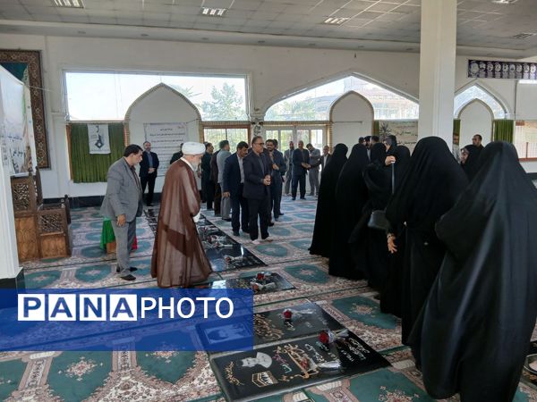 عهدی دوباره با شهیدان در گلزار شهدای املش