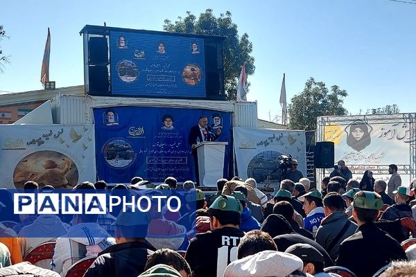 افتتاحیه ملی اردوی راهیان نور همزمان با گرامیداشت روز نوجوان و هفته بسیج دانش‌آموزی در گلزار شهدای تهران