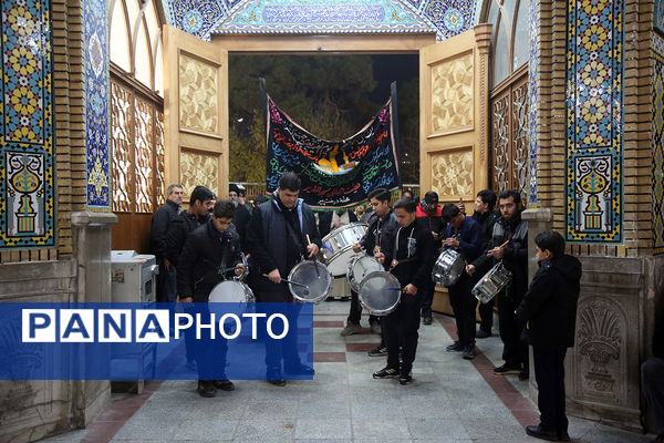 مراسم عزاداری سالروز شهادت امام هادی(ع) در حرم حضرت معصومه(س)