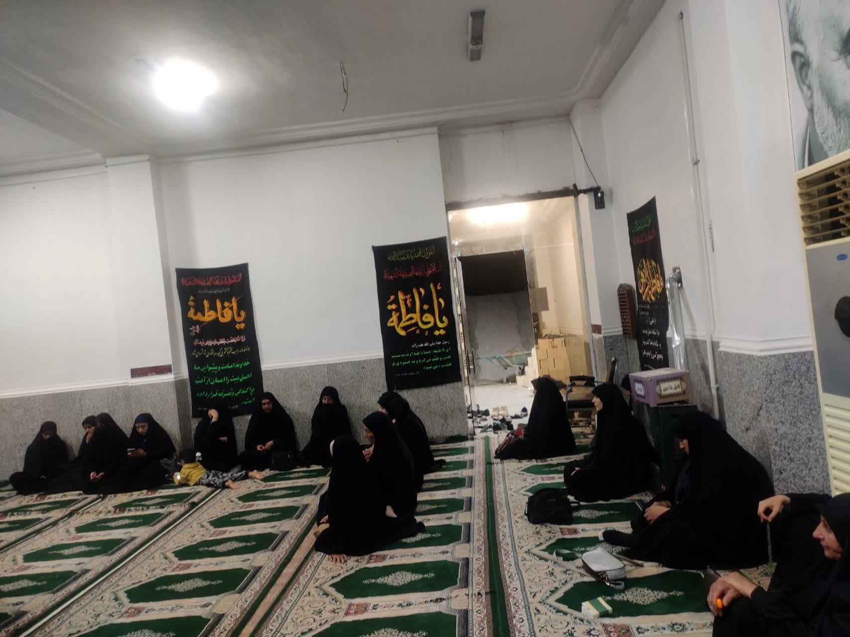 عطر فاطمی در شب شهادت بی‌بی دو عالم؛ بندرعباس غرق در ماتم حضرت زهرا(س)