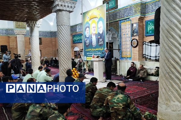 برگزاری مراسم گرامی‌داشت شهید «اسماعیل هنیه» در سنندج