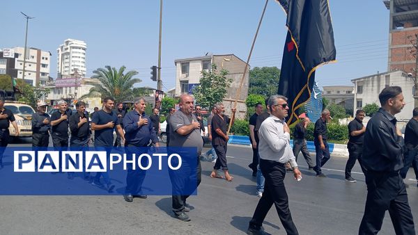 مراسم سوگواری امام حسین(ع) توسط کارکنان صنعت نفت محمودآباد