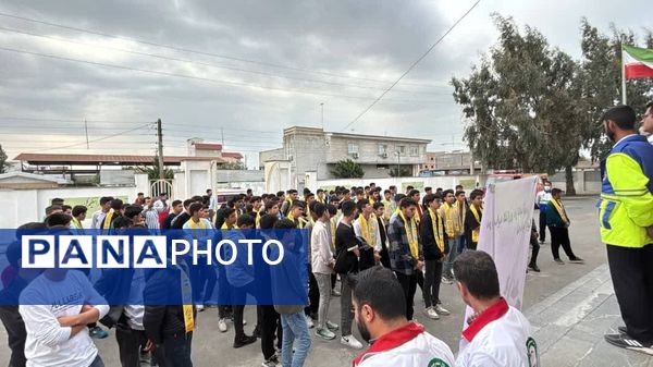 به مناسبت هفته کاهش بلاهای طبیعی در بندر ترکمن