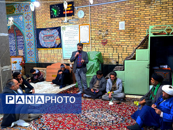 نشست هماهنگی اعتکاف در شهر سفیددشت