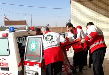 برگزاری مانور زلزله و ایمنی در دبیرستان شهید ذاکری زارچ