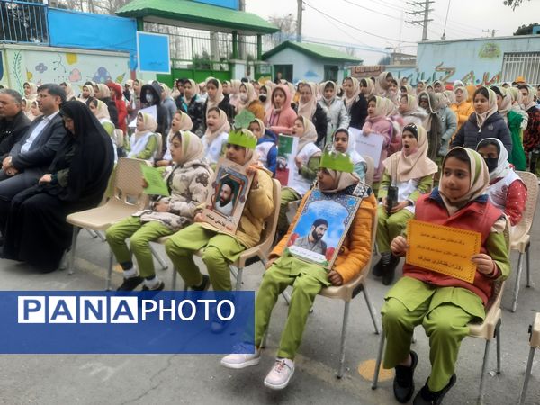 دانش‌آموزان و مسئولین شهرستان ملارد، در روز درختکاری جوانه‌های امید را به زمین هدیه دادند