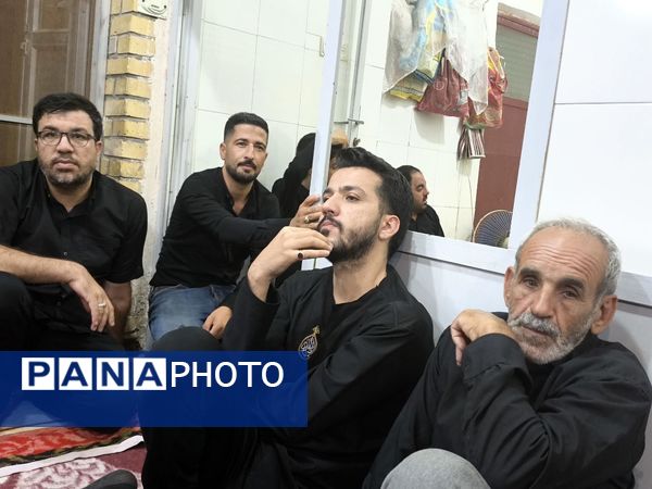 مراسم عزاداری و روضه خوانی عاشورا در شهر حسن آباد جرقویه
