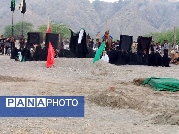 آیین باشکوه کاروان شام تا کربلا در میناب
