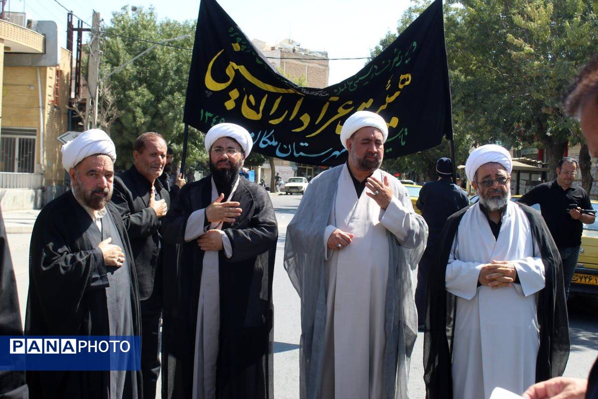 ملکان در سوگ خورشید خراسان