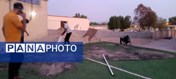 اجرای طرح «شهید عجمیان» با هدف رنگ‌آمیزی و شاداب‌سازی مدارس فین