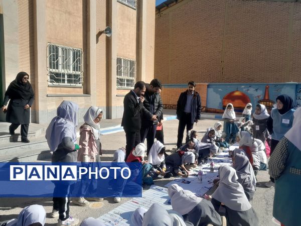 پویش کشوری پرسش مهر ریاست جمهوری، در دبستان حضرت آسیه