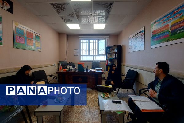 بازدید استانی از روند اجرای پروژه مهر مدارس منطقه کهریزک 