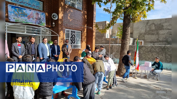 انتخابات شورای دانش‌آموزی در دبیرستان پژوهش آشخانه 