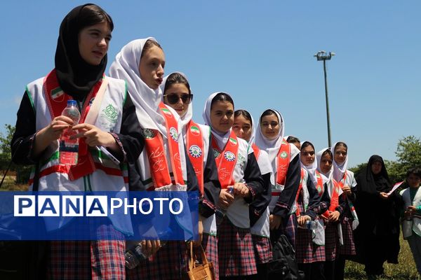 برگزاری کارگاه آموزشی و اردوی دانش‌آموز خبرنگاران پانا در شهرستان نمین