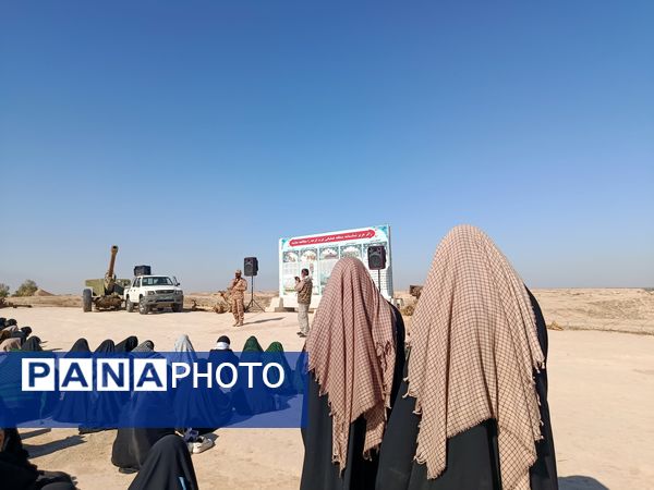 حضور دختران رضویه در اردوی راهیان نور