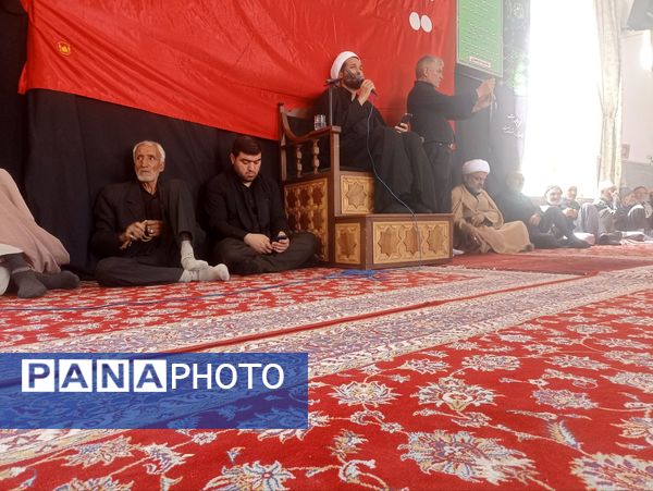 مراسم سوگواری اباعبدالله الحسین در روستای حصار