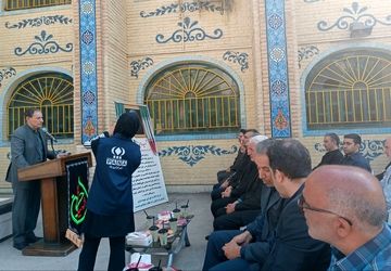 برپایی موکب دانش‌آموزی در آموزش و پرورش ناحیه یک کرمانشاه