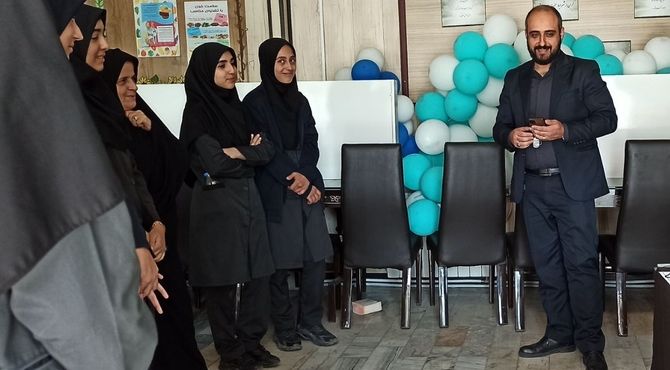 طراحی و ایجاد اتاق فرار در دبیرستان شاهد ندای فاطمه (س) ناحیه دو شهرری 